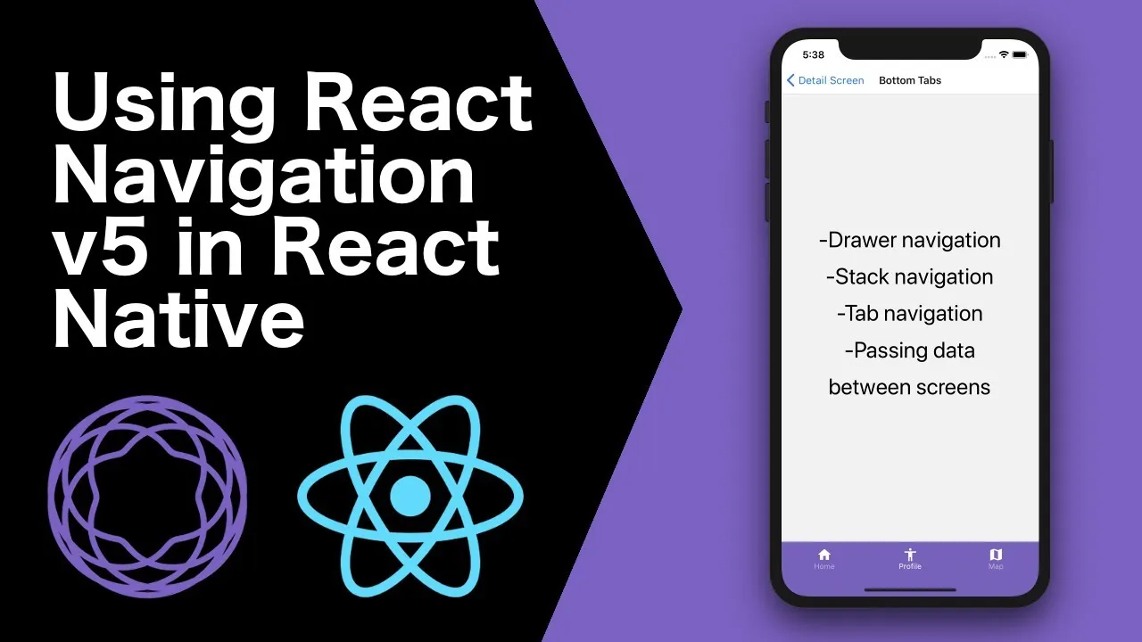 React Navigation V5 in React Native